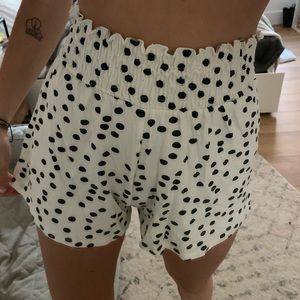 Polka dot shorts